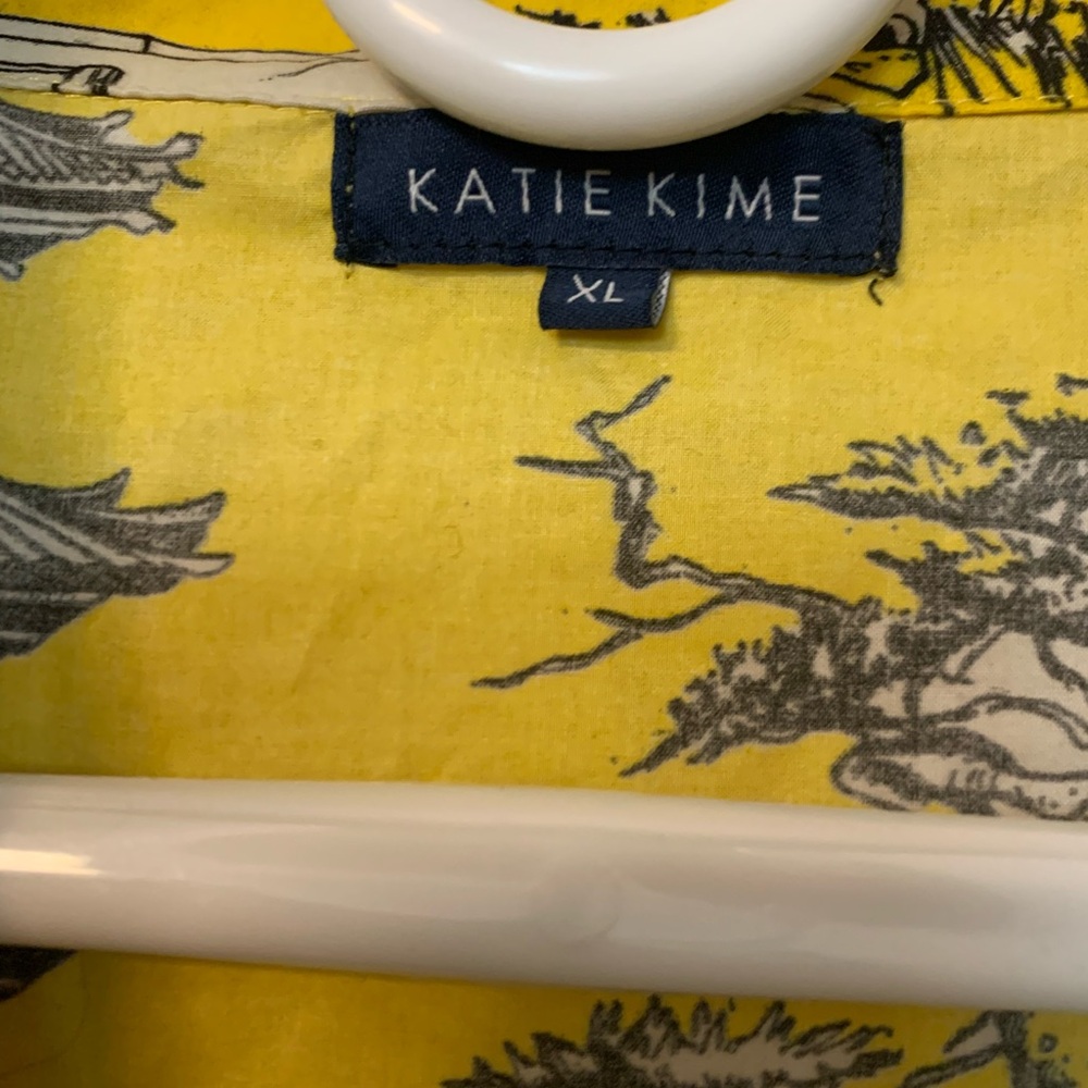 Katie K Yellow Parisian Pajama Set Intimates - Picture 13 of 15